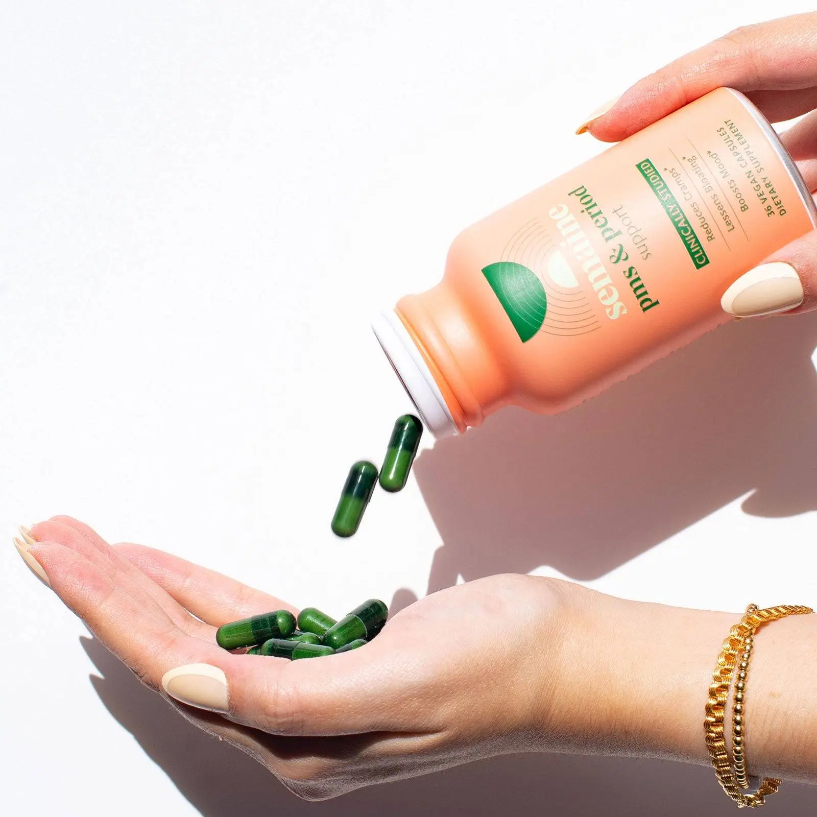 Clinically Studied PMS & Period Support for Optimum Health - Supplement Vitamins Wellness Cramps Bloating
