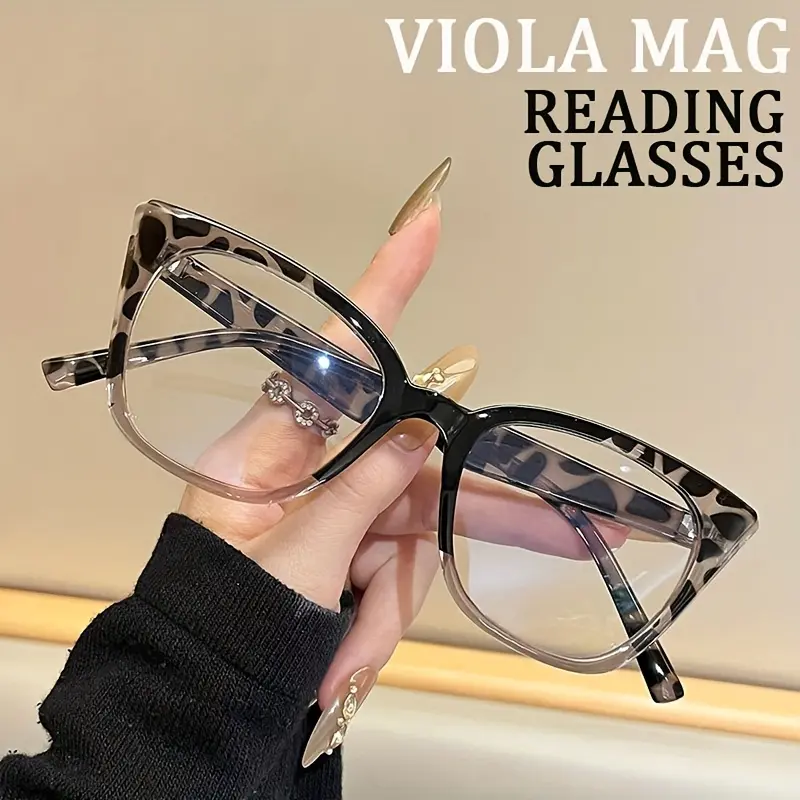 Super sized cat eye computer gaming glasses, anti glare for women's blue light blocking glasses, High Quality Eyewear, Reading eyeglasses for women and men, suitable for reading books, mobile phones, office work, and gift giving as the best choice