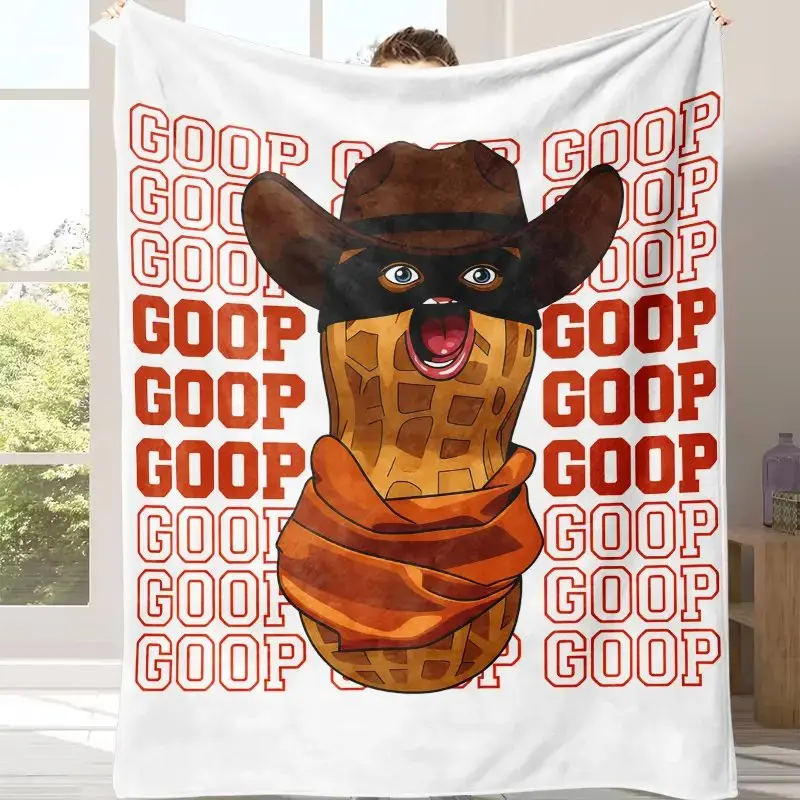Countdown Sale! Arc Raiders The Burnt Peanut Goop Meme Blanket Lightweight Throw Blanket F Super Soft Blanket for All-Season Travel Camping Home Rug A warm nap blanket Suitable for giving as gifts to friends, parents and children