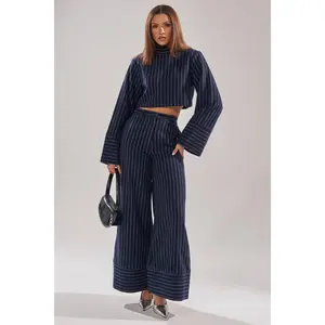 STRICTLY BUSINESS PINSTRIPE TROUSER