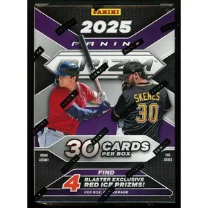 Hobby 2025 Panini Prizm Baseball Blaster Box (Red Ice Prizms)