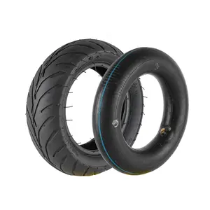 Suisuitong 90/65-6.5 Mini ATV Racing Tire with Inner Tube – Off-Road Replacement for 47cc-49cc Kids Quad, Go Kart, Pocket Bike, Mini ATV, Rocket Pit Dirt Bike MTA1 MTA2