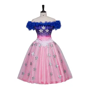 Phantom Of The Opera Christine Daae Cosplay Star Tassel Dress Princess Costume For Women Fantasia Stage Performance Ball Gown