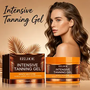 EELHOE Skin Conditioning Bronzing Gel Non Greasy Long Lasting Warm Tone Portable Summer Must Have Tanning