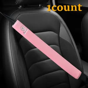 Plush car seat belt shoulder cover, seat belt pad, car interior seat belt cover accessories