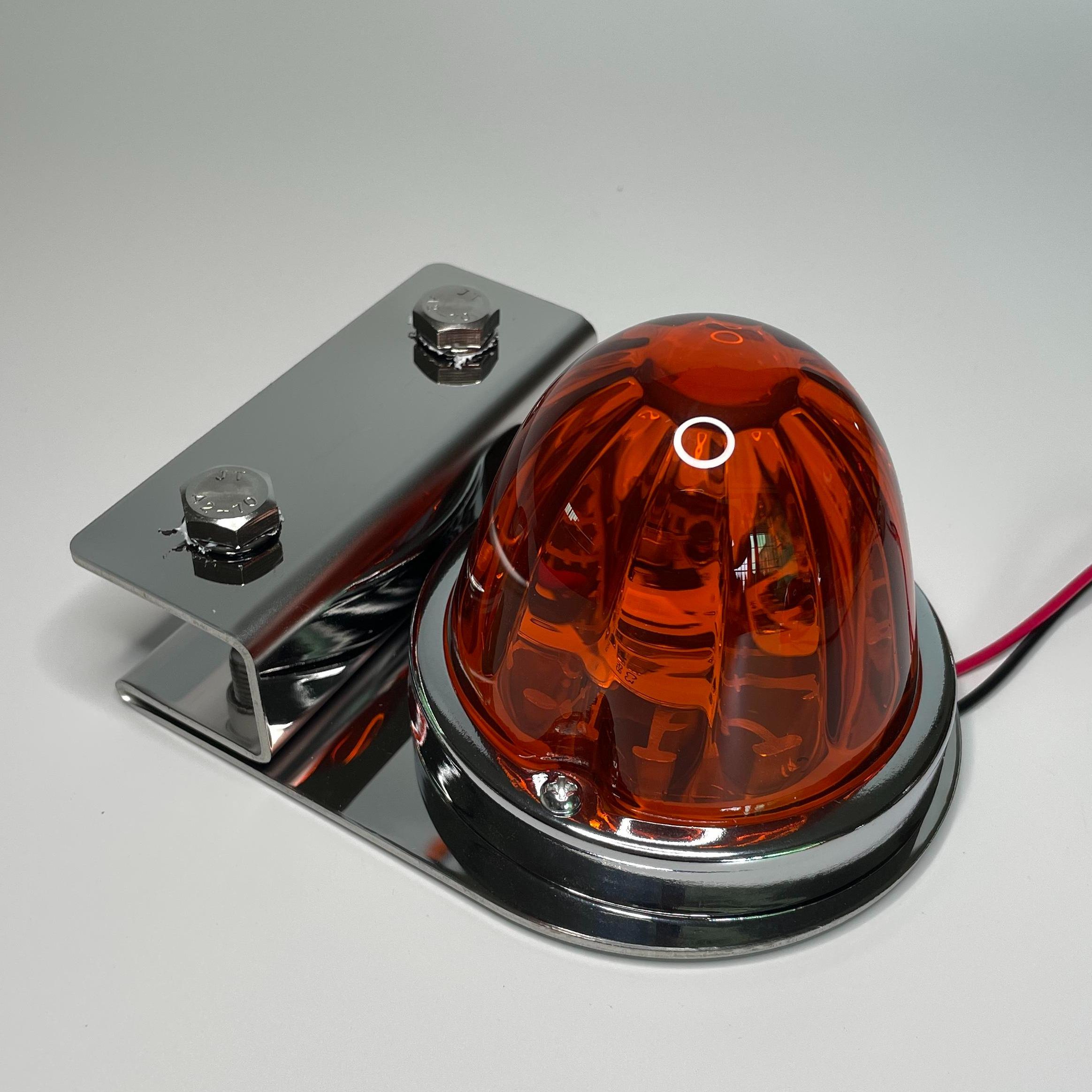 Vertical Under Glow Brackets for Watermelon Lights - 2Pcs Stainless Steel No-Drill Mounts for Trucks & RVs