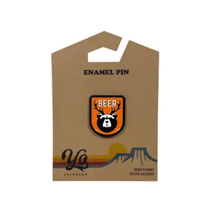 Beer Bear Enamel Pin