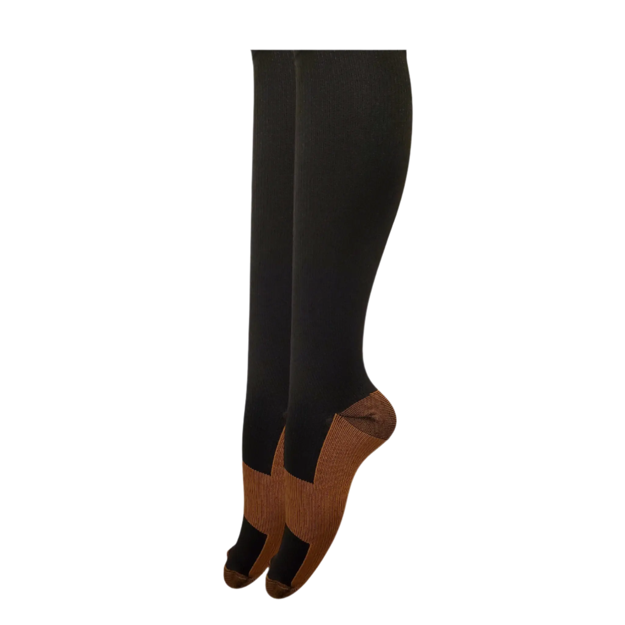 Black Copper-Infused Compression Socks