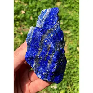 Raw Lapis Lazuli Stone - A Quality Lapis Lazuli - Rough Lapis Lazuli - Natural Blue Lapis Lazuli w/ Pyrite - High Grade Lapis Lazuli