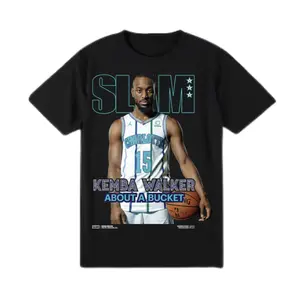 [SLAM] Kemba Walker About A Bucket shirt, Basketball Star Graphic Vintage Streetwear shirt for Charlotte Fans, Game Day Gift