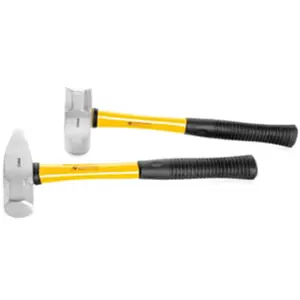 Wilmar PMM7040B 3lb Cross Pein and 3lb Sledge Hammer 14.4 in. Fiberglass Handle