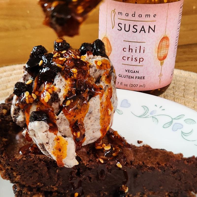 Madame Susan Sauces Ultimate Flavor Trio: Sichuan Chili Crisp, Dipping Sauce & Japanese Umami Sauce 3-Pack Vegan Gluten-Free 20+ Spices for Zingy Asian Flavors Perfume