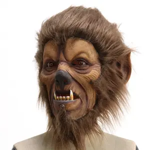 Animal Monkey Mask WuKong Head Mask for Halloween Party Costume, Latex Headpiece for Play and Themed Events, Fun Dress-Up Accessory