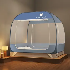 Pop-Up Mosquito Net Tent Wide Roof,Portable Folding Design with Bottom for Bedroom Yard Outdoor Camping Fishing Hiking Trip,Easy to Install,Backyard Relaxing, Camping & Outdoor Adventure