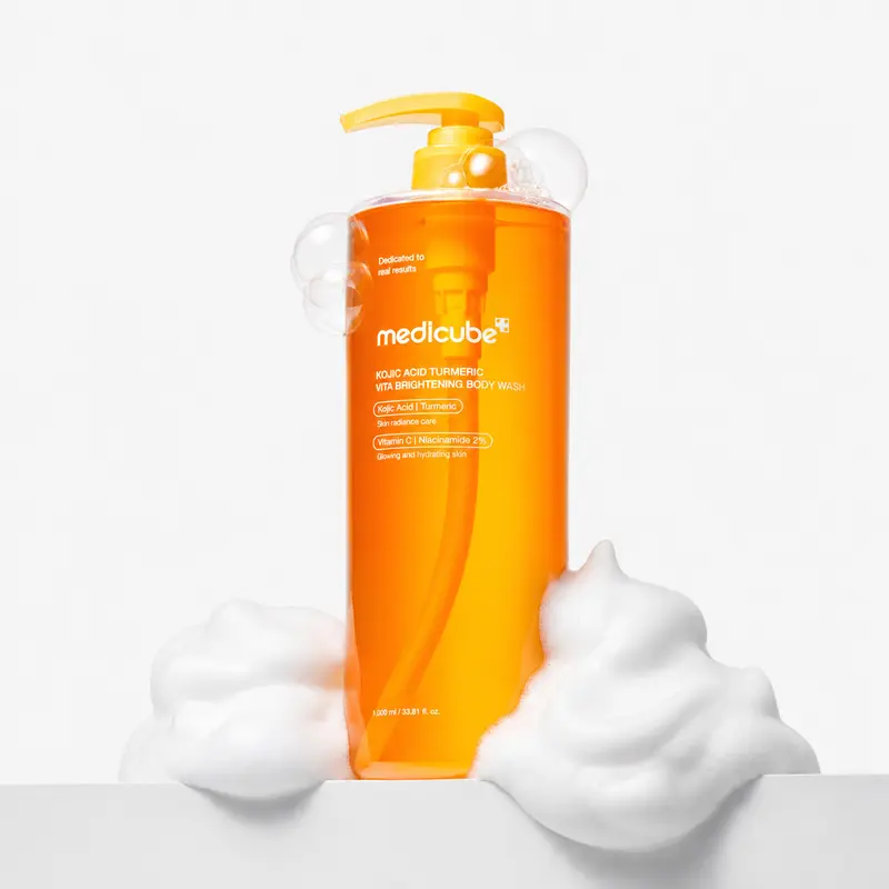How to use kojic acid turmeric brightening body wash