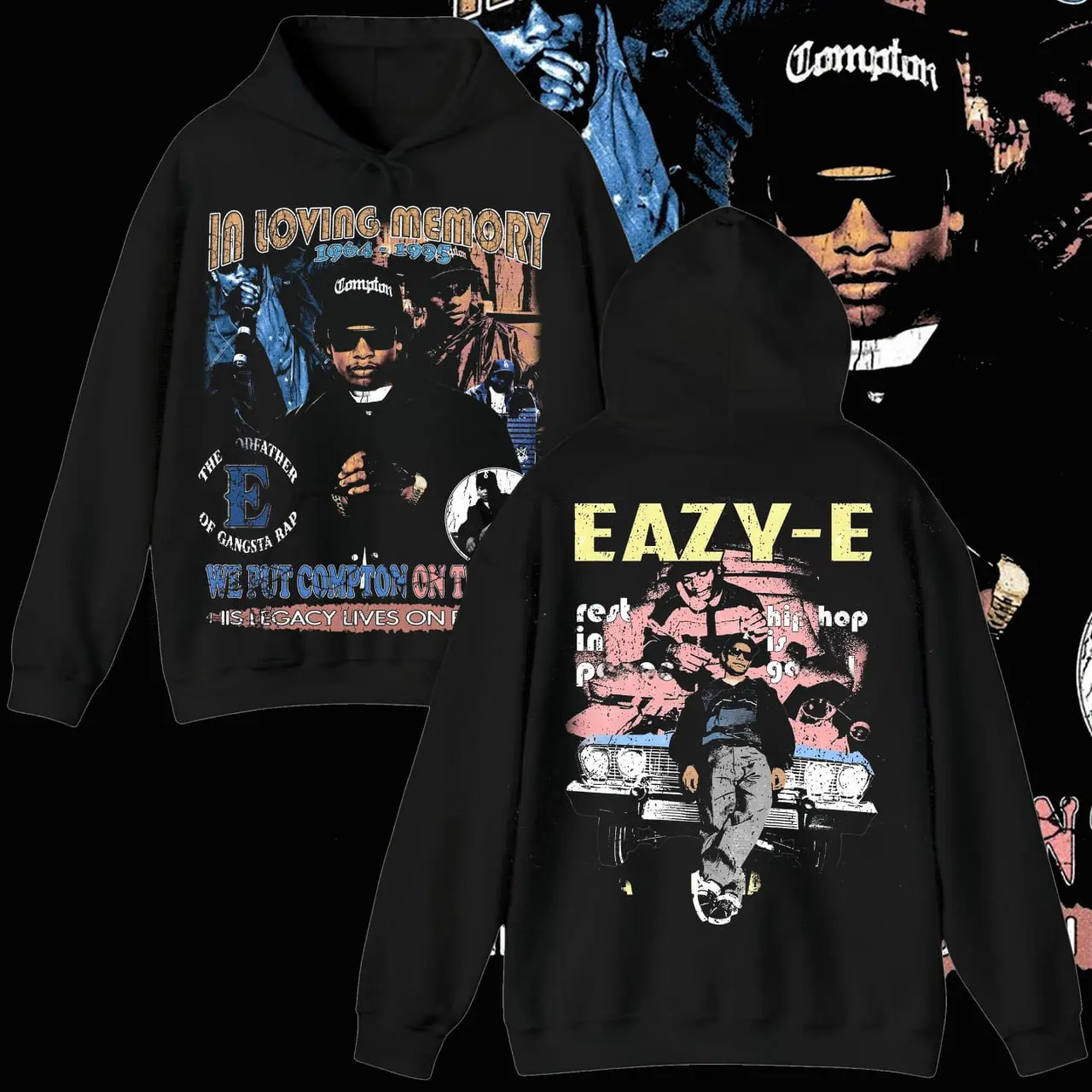 Eazy E Eazy-E T-Shirt N.W.A NWA – - e straight nwa Gem EAZY-E 
