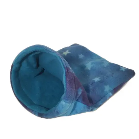 Cuddle Sack - Ferret, Hedgehog, Guinea Pig, Sugar Glider - 13”x11” with Boning, Two Layers of Fleece, Reversible Design