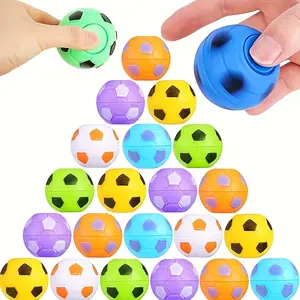 10/20/30 Mini Fidget Spinner Football, Various Colors - Suitable for Christmas Gifts, Classroom Toys, Boys and Girls' Birthday Gifts, Football Toys, Rewards, Random Colors