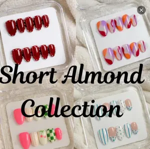 Press On Nails Short Almond Collection