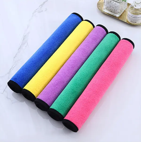Wholesale High-Quality Microfiber Cleaning Cloths - Extra-Thick, Double-Sided, Highly Absorbent, Lint-Free, Hangable, Rectangle Shape, Solid Fleece Washable Towels for Car & Kitchen, Wipe Clean