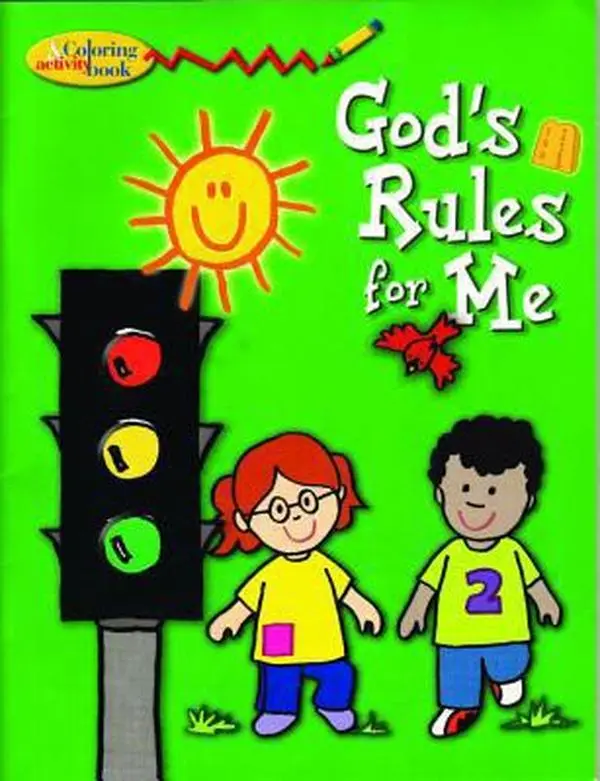 USED-Gods Rules for Me Color Bk (5pk) by Halpin, D. (Paperback)