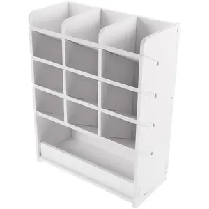 Desktop Organizer with Multifunctional Home Office Storage Rack Creative Desk Organizer Box for Stationery School Supplies Compact Design for Neat Desk Setup