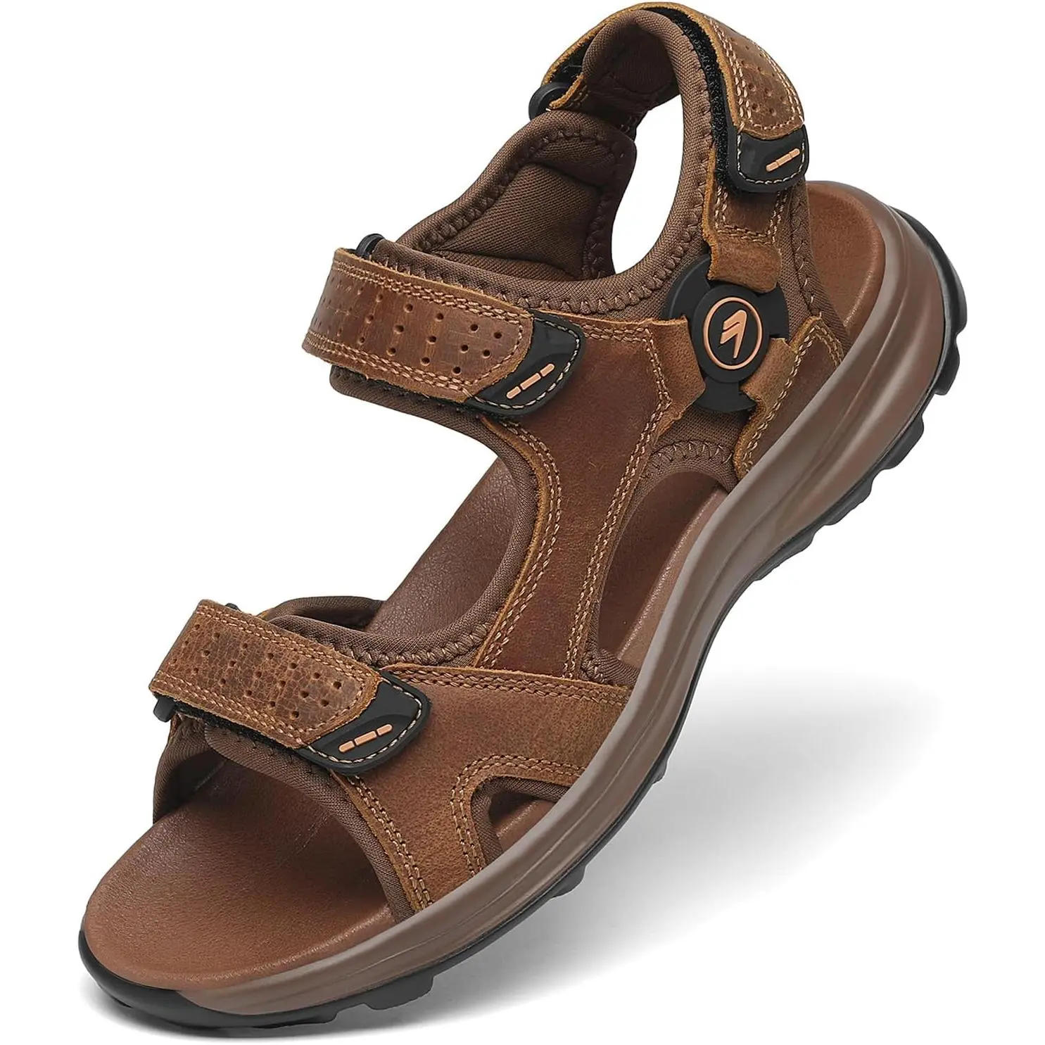 Men\'s Brown Outdoor Sport Sandals cleats Magellan Outdoors Men main image 2