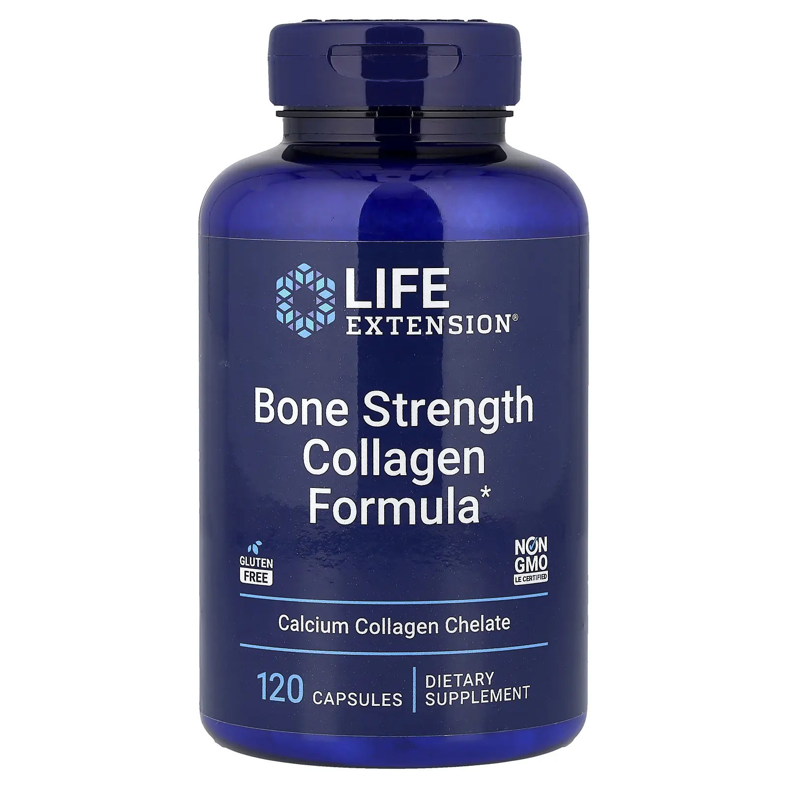 Life Extension Bone Strength Collagen Formula, 120 Capsules
