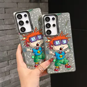 Fun cartoon R-Rugrats Phone Case Suitable for Smartphone Samsung Galaxy S26 S25 S24 A37 A57 A17 A07 A56 A26 A36 A55 A35 A06 A16 A05 A14 A24 A34 A54 A15 A05s A04e A25 S23 S22 S21 S20 FE Ultra Plus Edge 4G 5G Anti Fall Shockproof Matte Back Cover