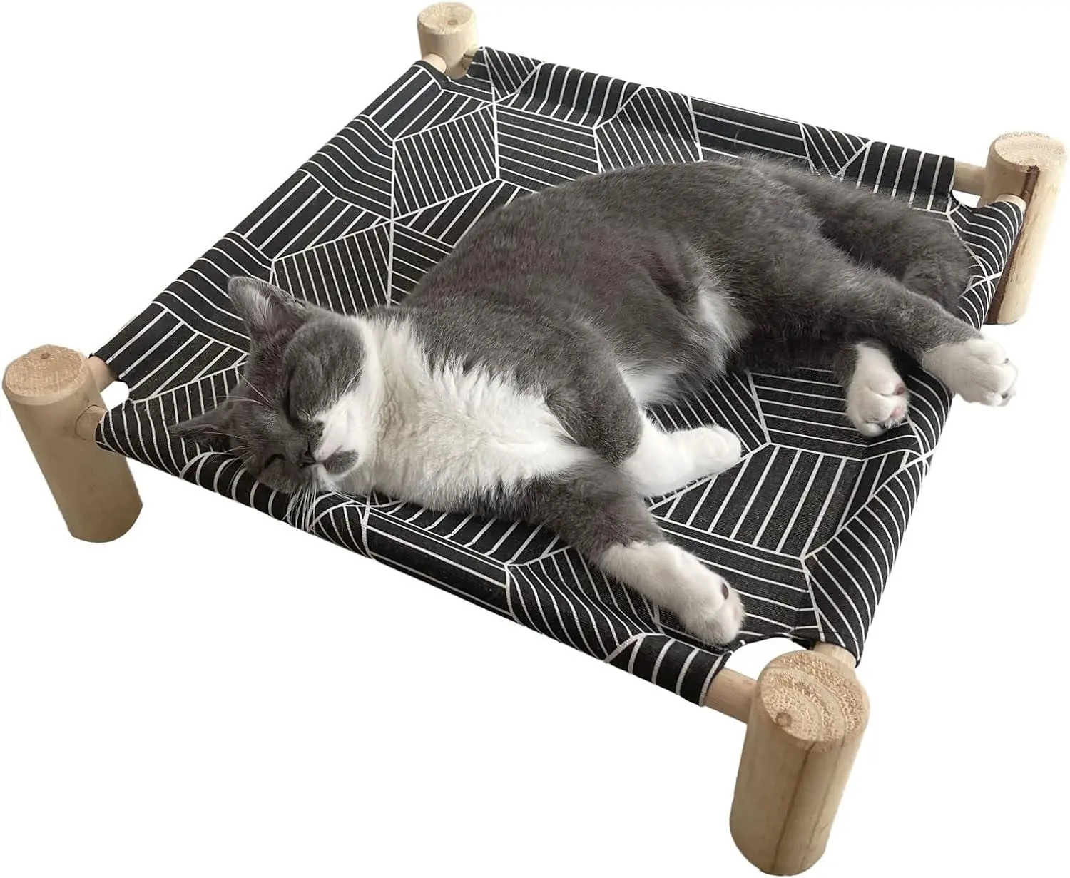 Wooden Dog/Cat  Elevated Indoor/Outdoor Hammock