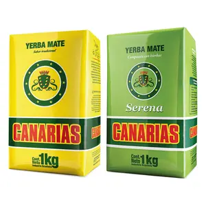 Canarias Yerba Mate 1 kg  Original and 1 kg Serena bundle