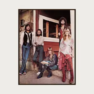 Fleetwood Mac Stevie Nicks In Your Dreams Inspired Poster, Vintage Retro Classic Rock Wall Art, Music Lover Gift