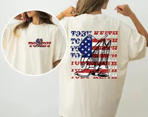 Toby 4th of July TShirt, Courtesy of the Red, White and Blue, Country Music 4th of July Sweatshirt Hoodie