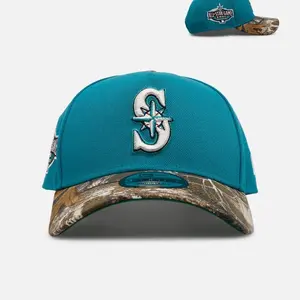 SEATTLE MARINERS 'REALTREE VISOR' 9FORTY A-FRAME SNAPBACK HAT