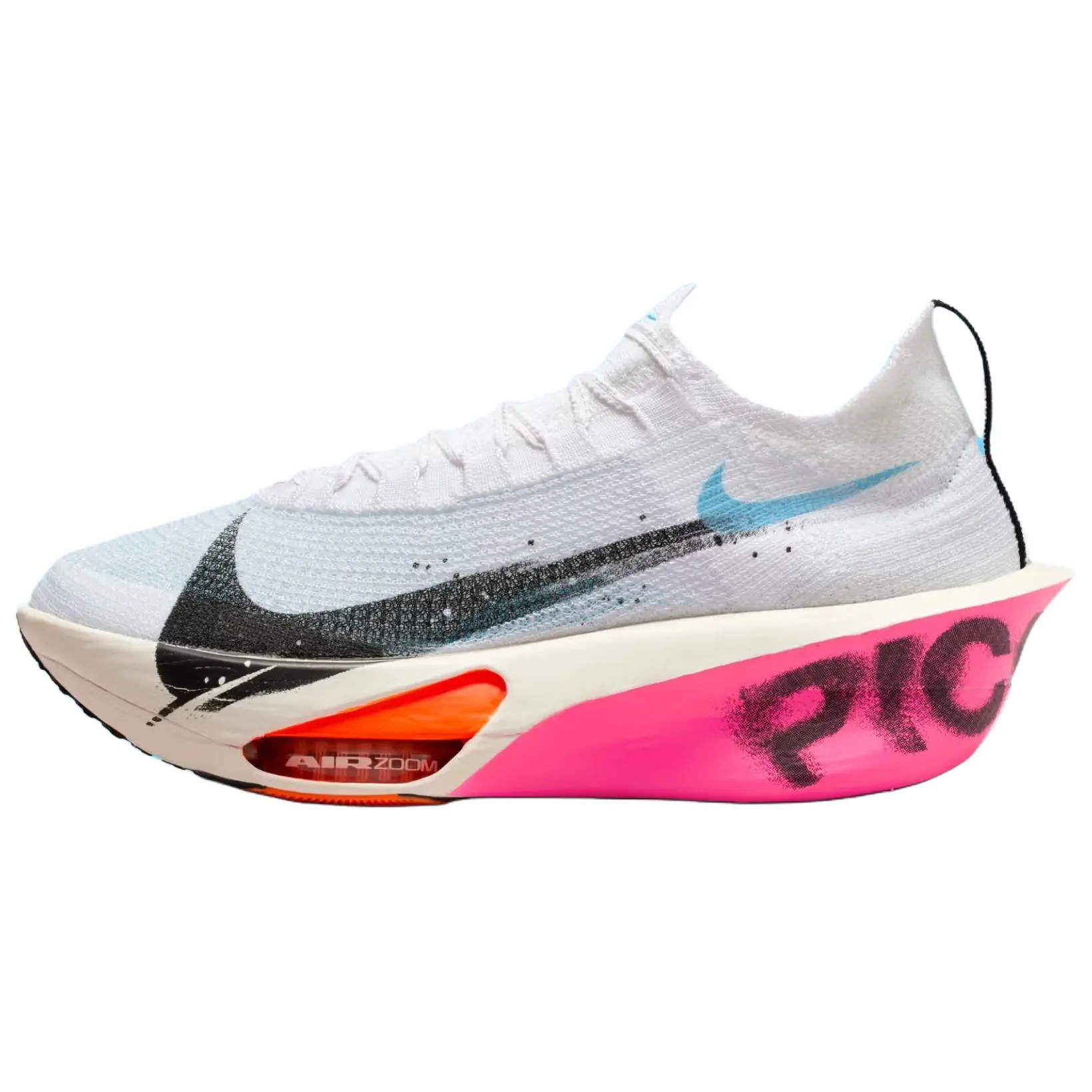 Nike Air Zoom Alphafly Next% 3 'Pick Up The Pace' Lightweight Marathon Shoe with Flyknit Upper, Running, 6-11 Us Women's, Fast Half Distances, Responsive