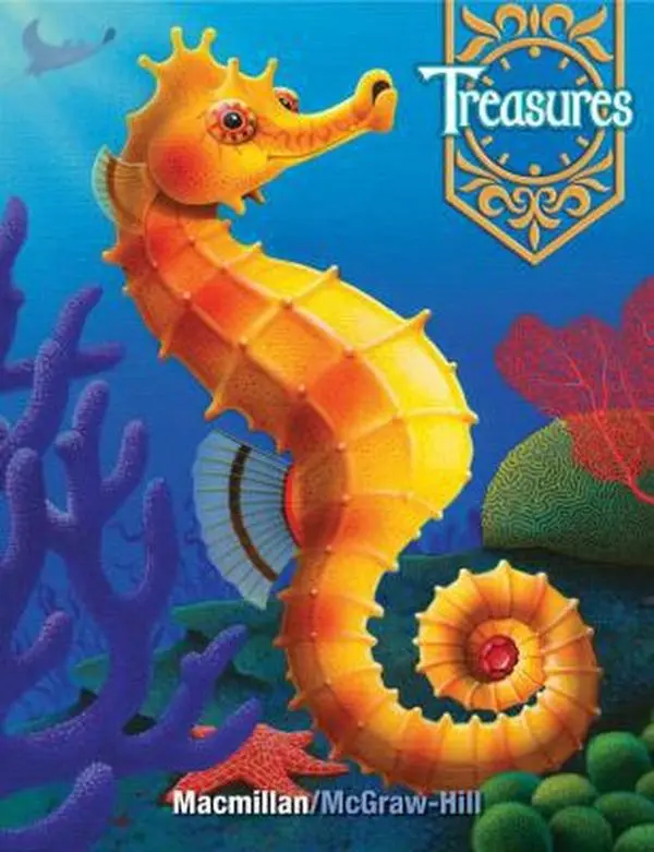 USED Book - Treasures, A Reading/Language Arts Program, Grade 2, Book 1 Student Edition (ELEMENTARY READING TREASURES) by McGraw-Hill Education (Hardcover) - english