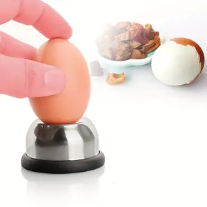 Durable Stainless Steel Egg Piercer, Egg Cracking Tool, Egg Cracker Tool, Effortless Yolk Separation, Ergonomic Design, No Power Needed, Food-Safe Kitchen Utensils Gadgets, Kitchen Cooking Accessories, Kitchenware