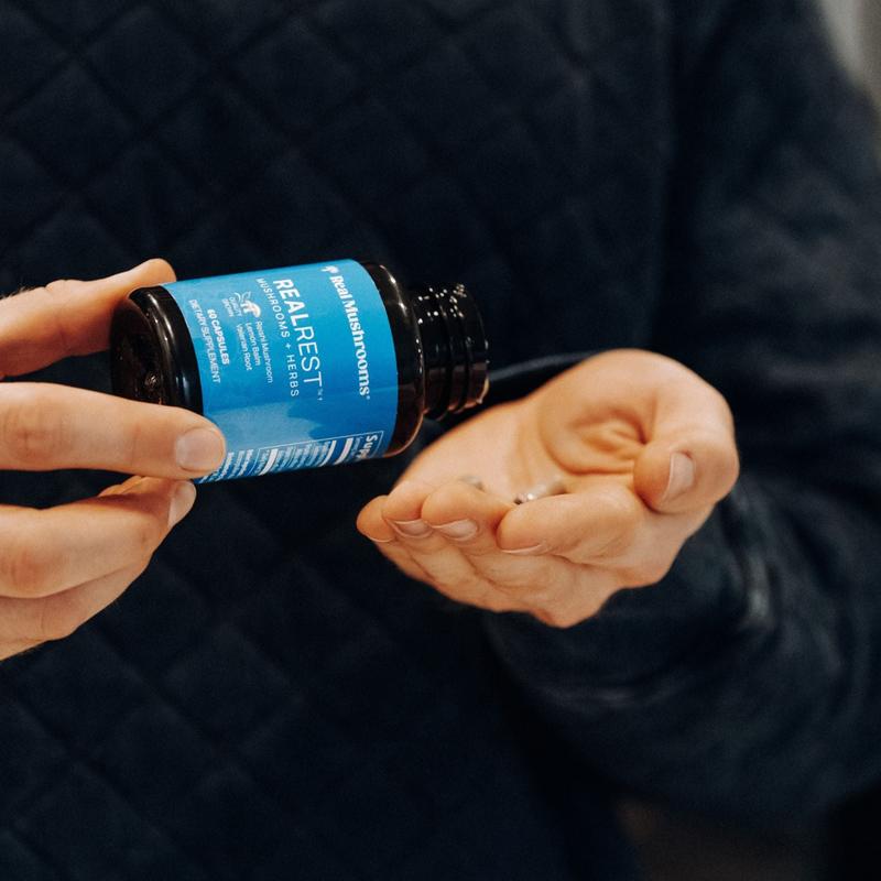 RealRest - Reishi, Valerian Root, and Lemon Balm