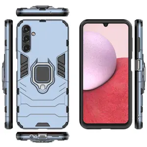 For Samsung Galaxy F06 M06 F52 F62 M62 M14 F14 M15 F15 M20 M23 F23 M30 M34 M35 M51 M52 M53 M54 M55- Metal Ring Case Cover, Bracket Shell Case, Magnetic Car Mount Bracket Shell Case