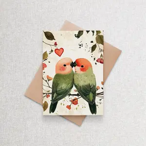 Lovebirds | Greeting Card