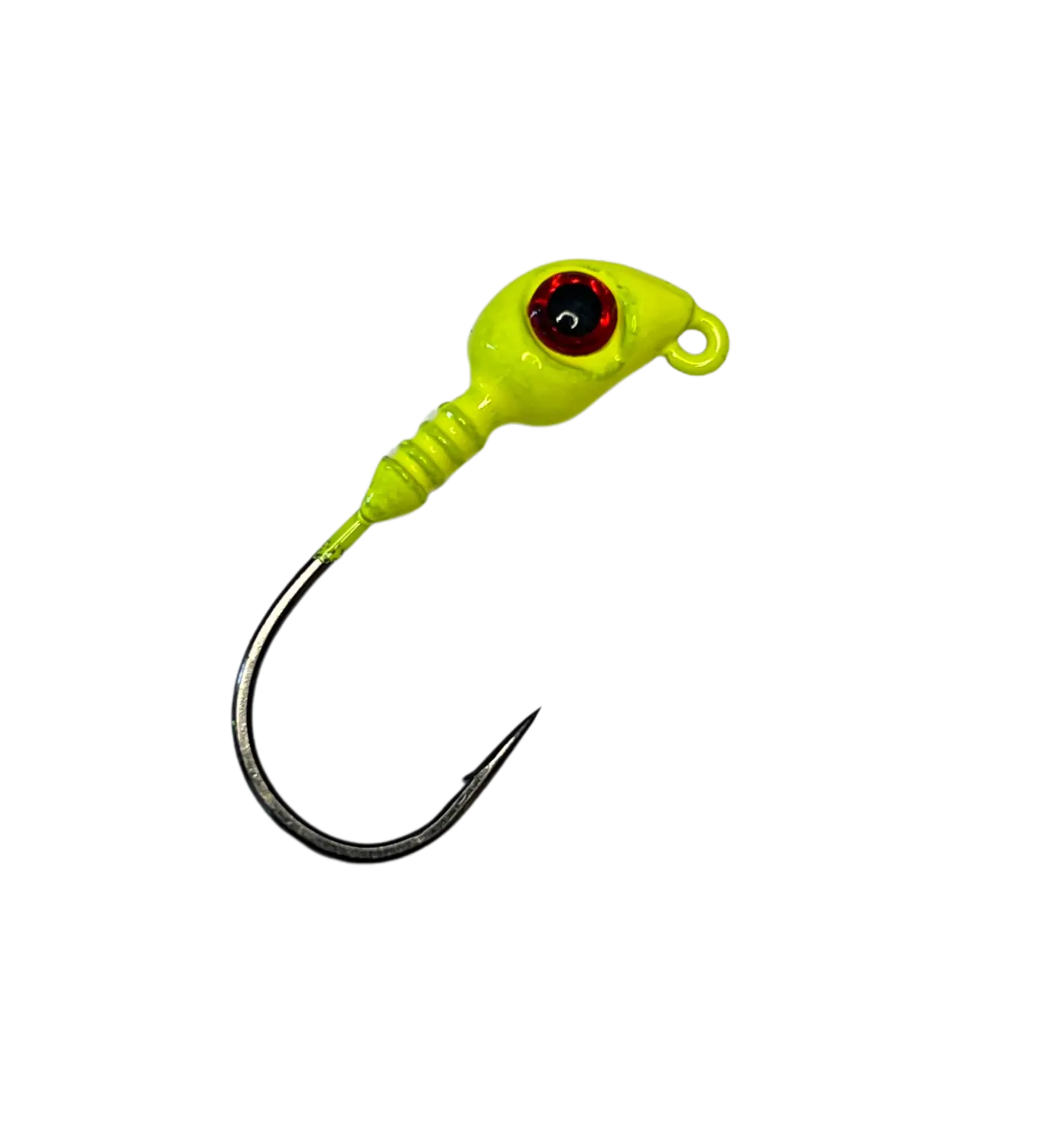 Yellow Manic Mullet Jigs 10-Pack