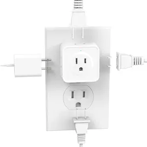 Multi-outlet Extension Cord, 5-in-1 Wall Outlet Extension Cord, Universal Outlet Adapter Socket, Multiple Plug Outlet Adapter for Home Office, Summer Essentials, Portable, Socket Adapters