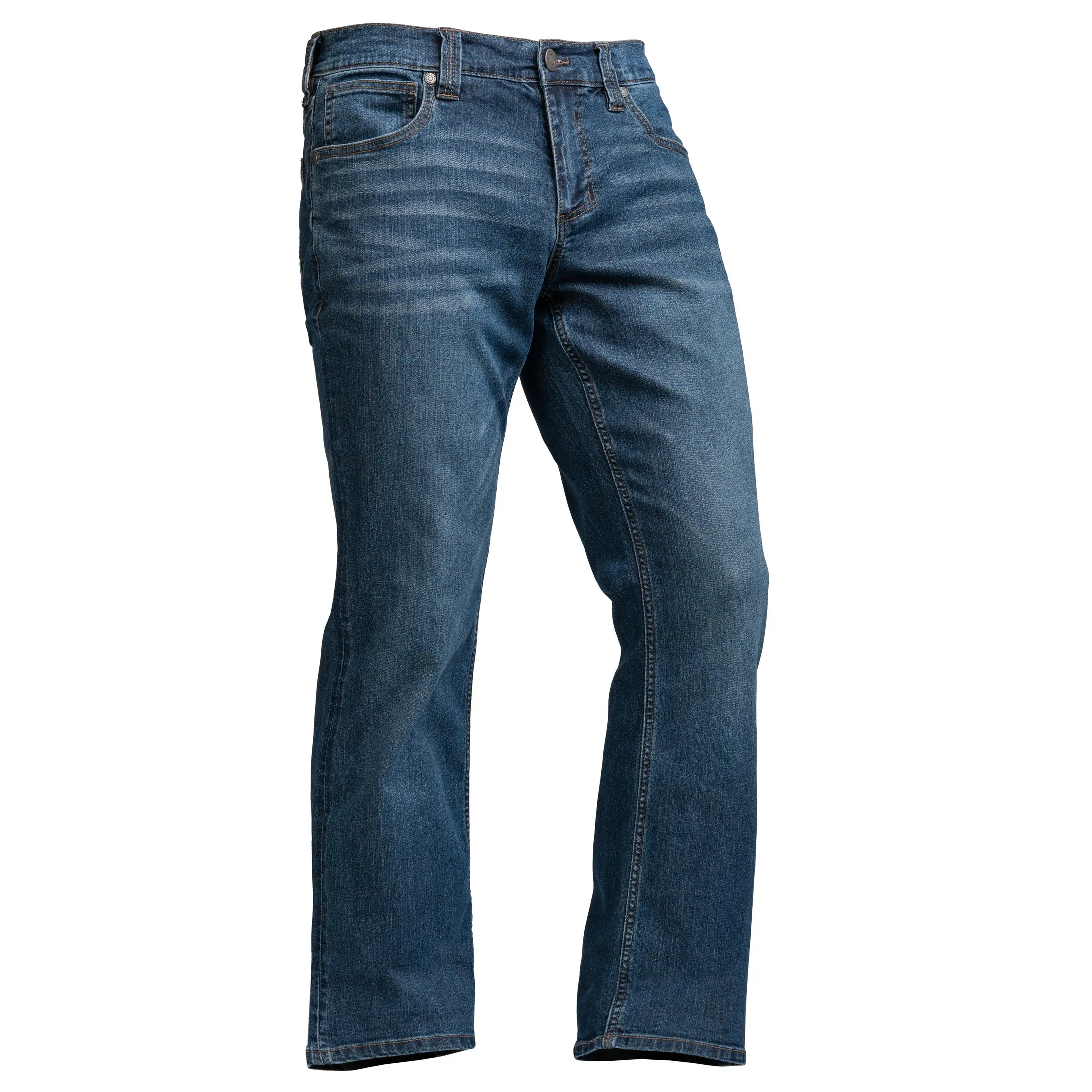 Howitzer Clothing Men's 360° Hyper Flex Denim Jeans - Freedom Rally Themed, 32" Inseam, Menswear Casual Fabric Bottoms, Clothes, Athletic Fit, Male Jeans, Flex Mobility, Denim Blend, Flexibility, All Seasons, Button, Cold Wash, 360° Four-Way Men's Jeans