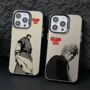 Anime Vinland Saga Phone Case for iPhone 17/16/15/14/13/12/11, Air, Pro, Max, Plus - Anti-Fall Matte Back Cover, Personalized Smartphone Casing with Cellphone Devices Protection Accessories