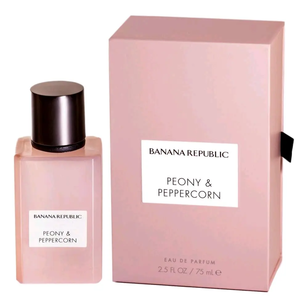Banana Republic Peony & Peppercorn Blooming Floral Unisex Fragrance, 2.5 oz Bottled Perfume Eau de Parfum Spray Unisex Fragrance