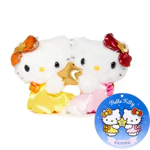 Hello Kitty Gemini Plush Keychain Mascot (Zodiac Series)