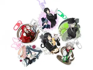 Black Butler acrylic keychains