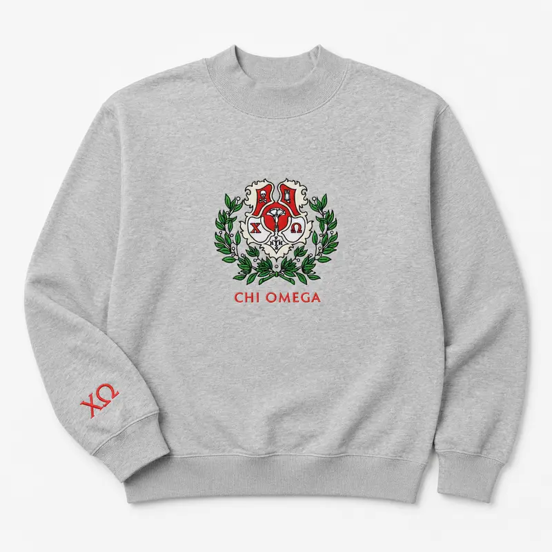 Embroidered Sorority Mocknecks
