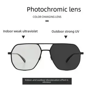 Black Polarized Aviator Sunglasses - Square Twin-Beam Frames, Trendy Casual Style for Men & Women, Ideal for Driving, Aviator Sunglasses Frames, Trendy Casual Aviator