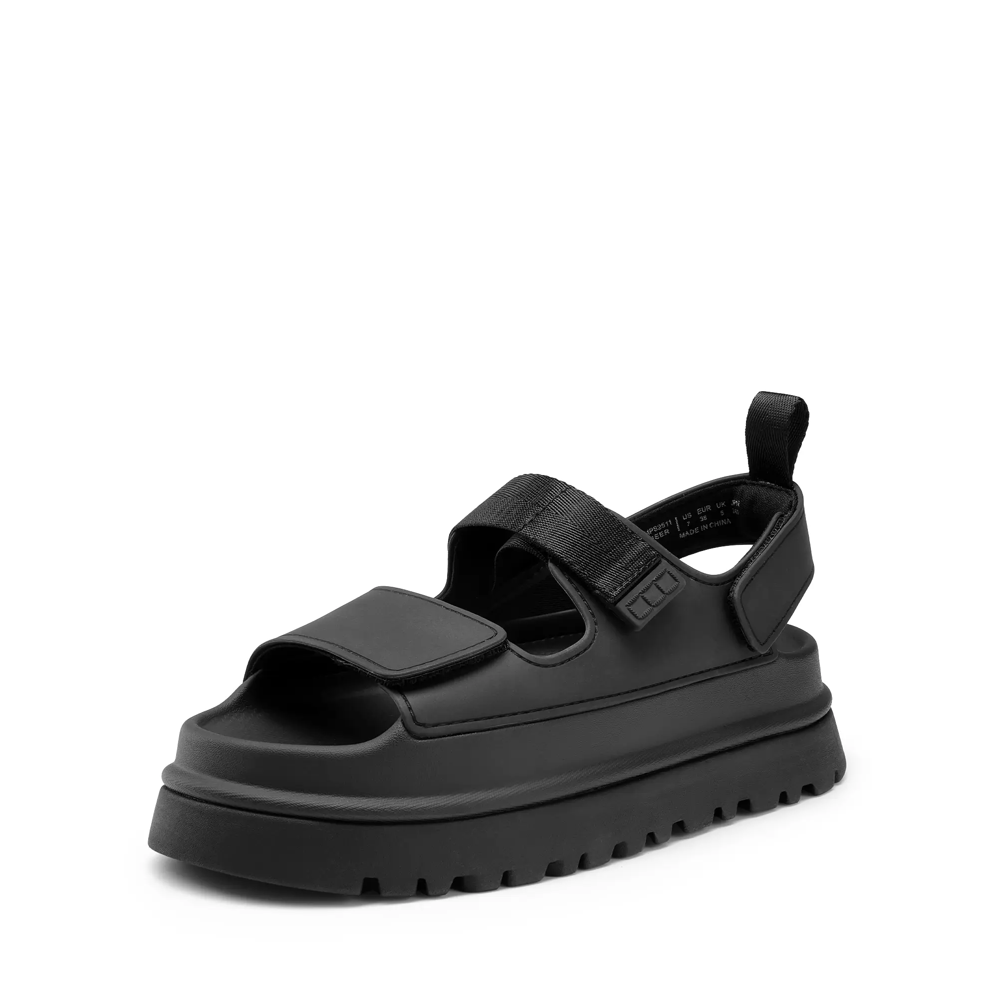 DREAM PAIRS Women's Chunky Platform Sandals - Open-Toe, Adjustable Strap Sandals, Cushioned Sole Walking Shoes for Summer Dresses, Casual Sandals, Adjustable Strappy Sandals